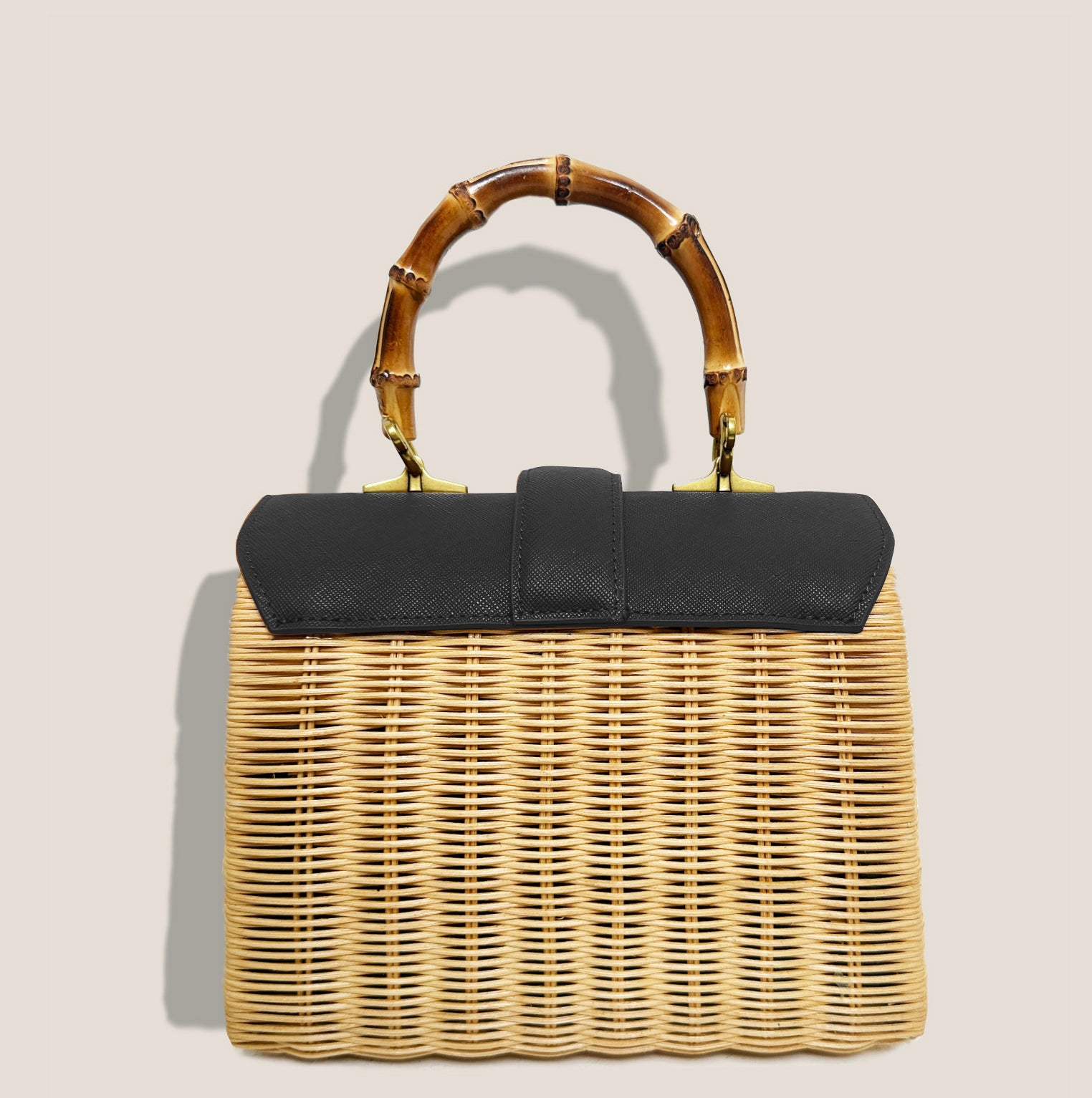 MME. CARLTON BASKET PETITE - NOIR