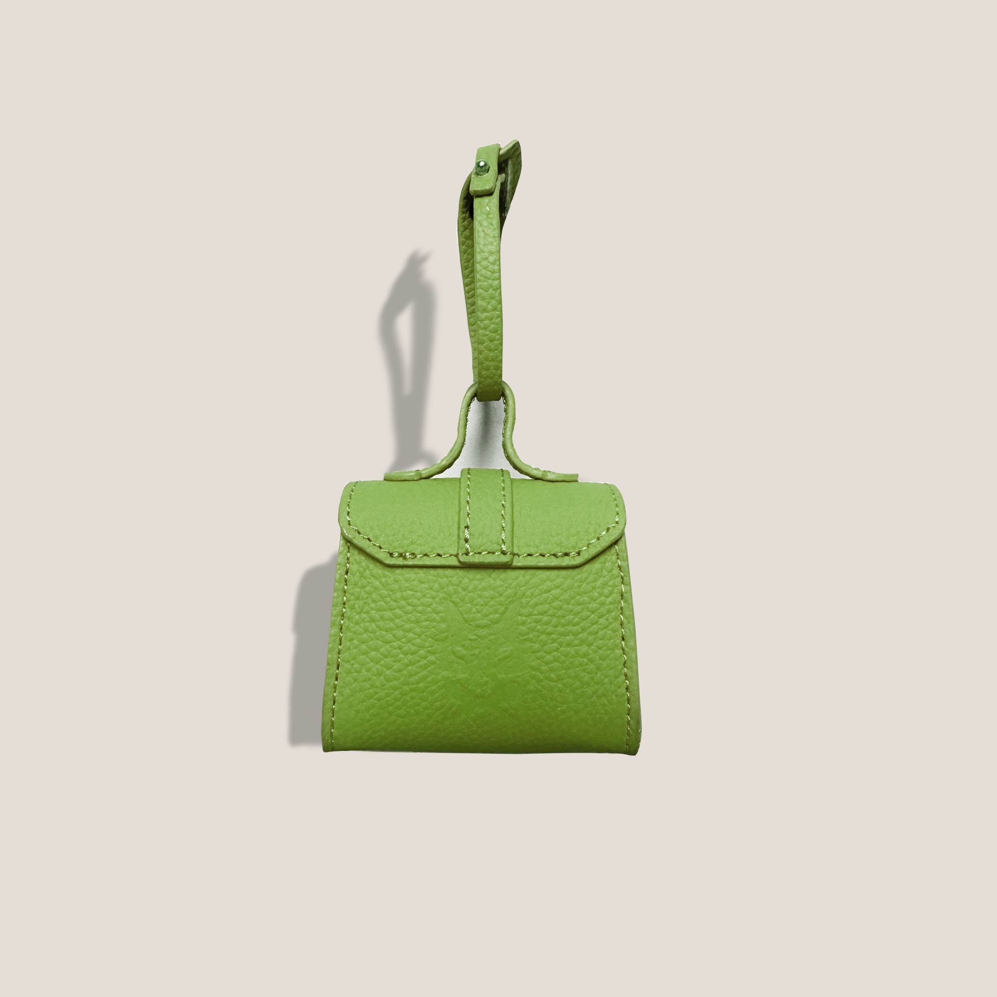 MME. BABY CARLTON BOW BAG  - MATCHA