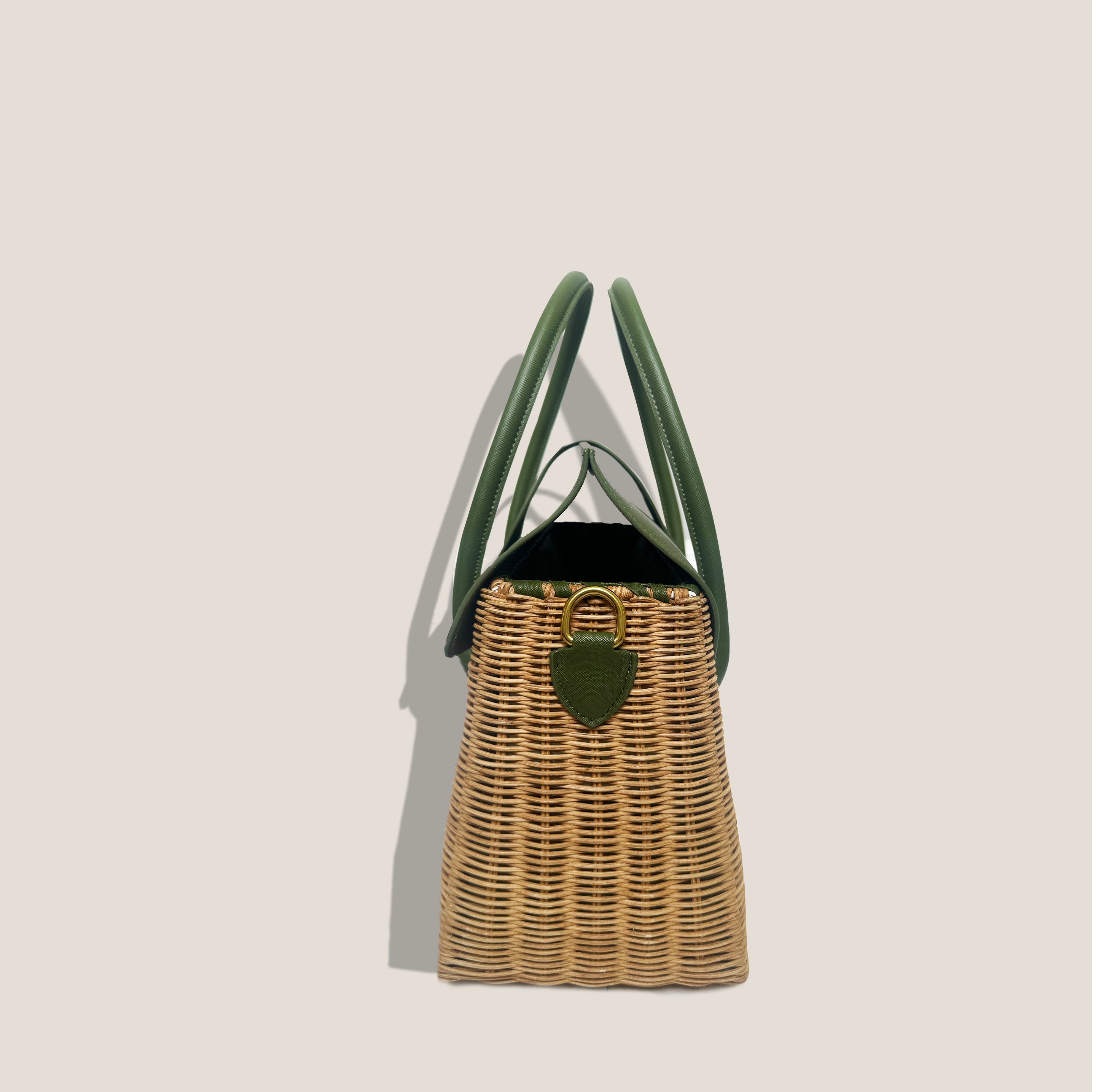 THE ONASSIS 35 BASKET - MOSS