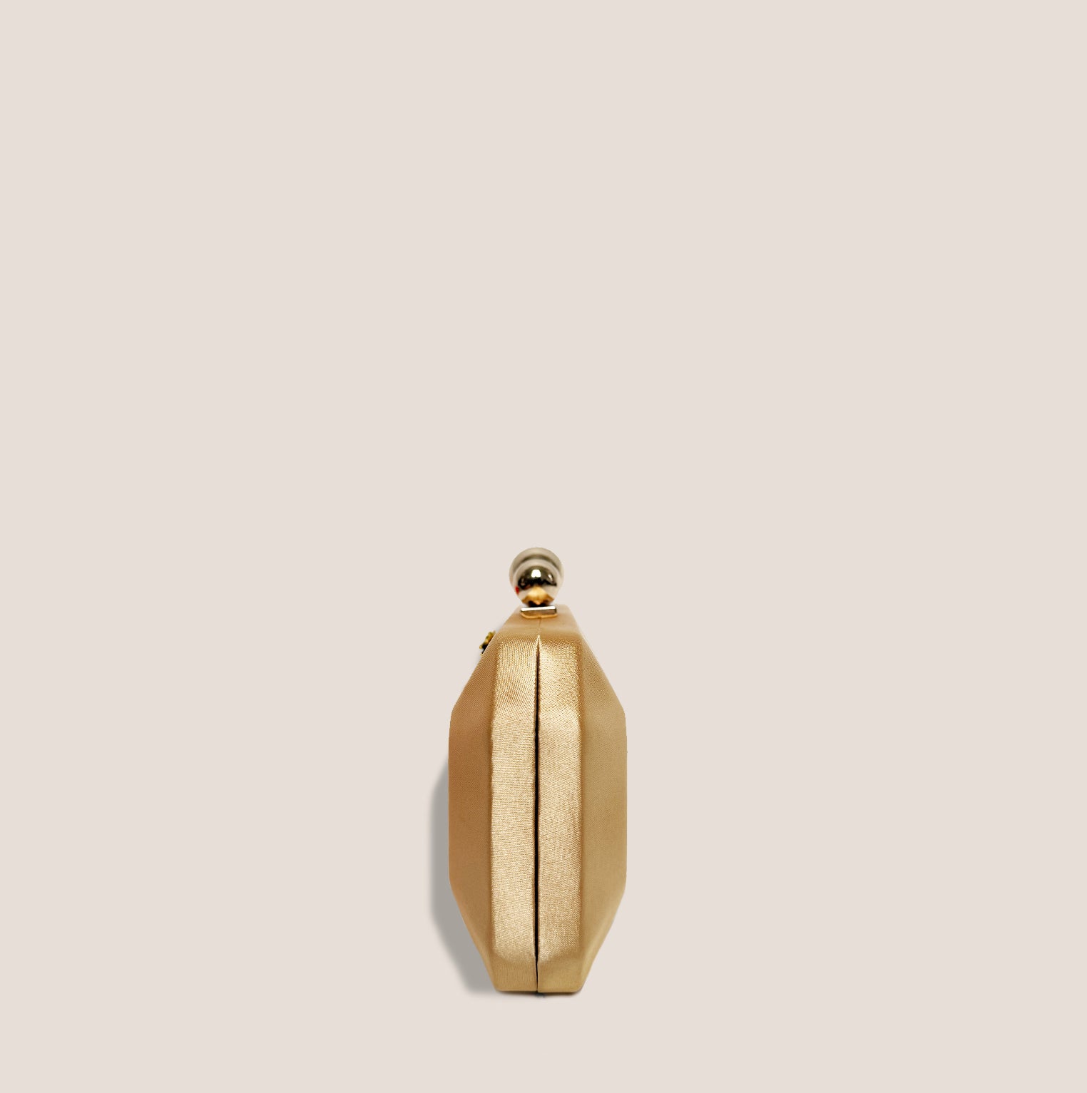 MME. MINK Cushion Clutch - BLONDE