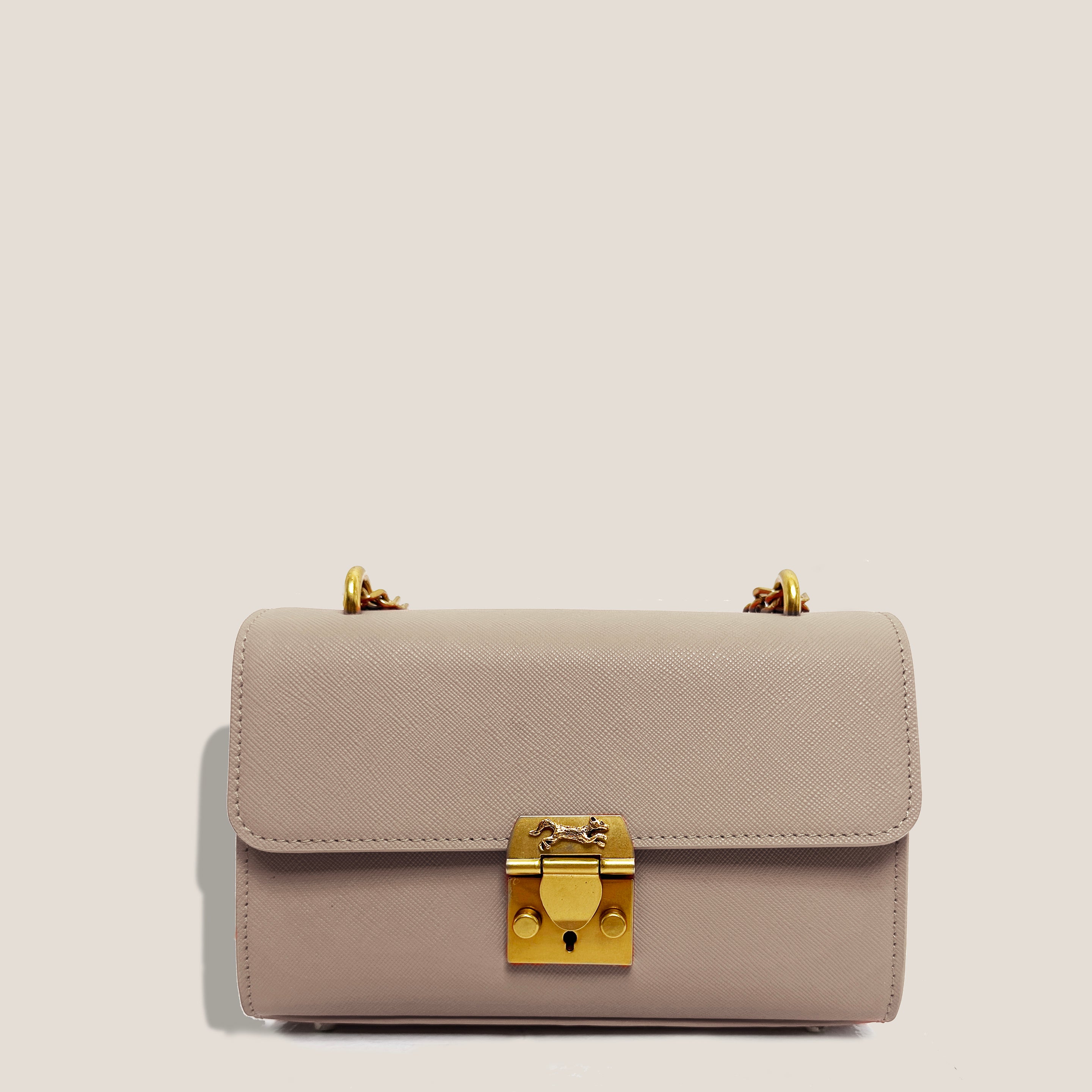 MME. BELGRAVIA CLUTCH - BONE