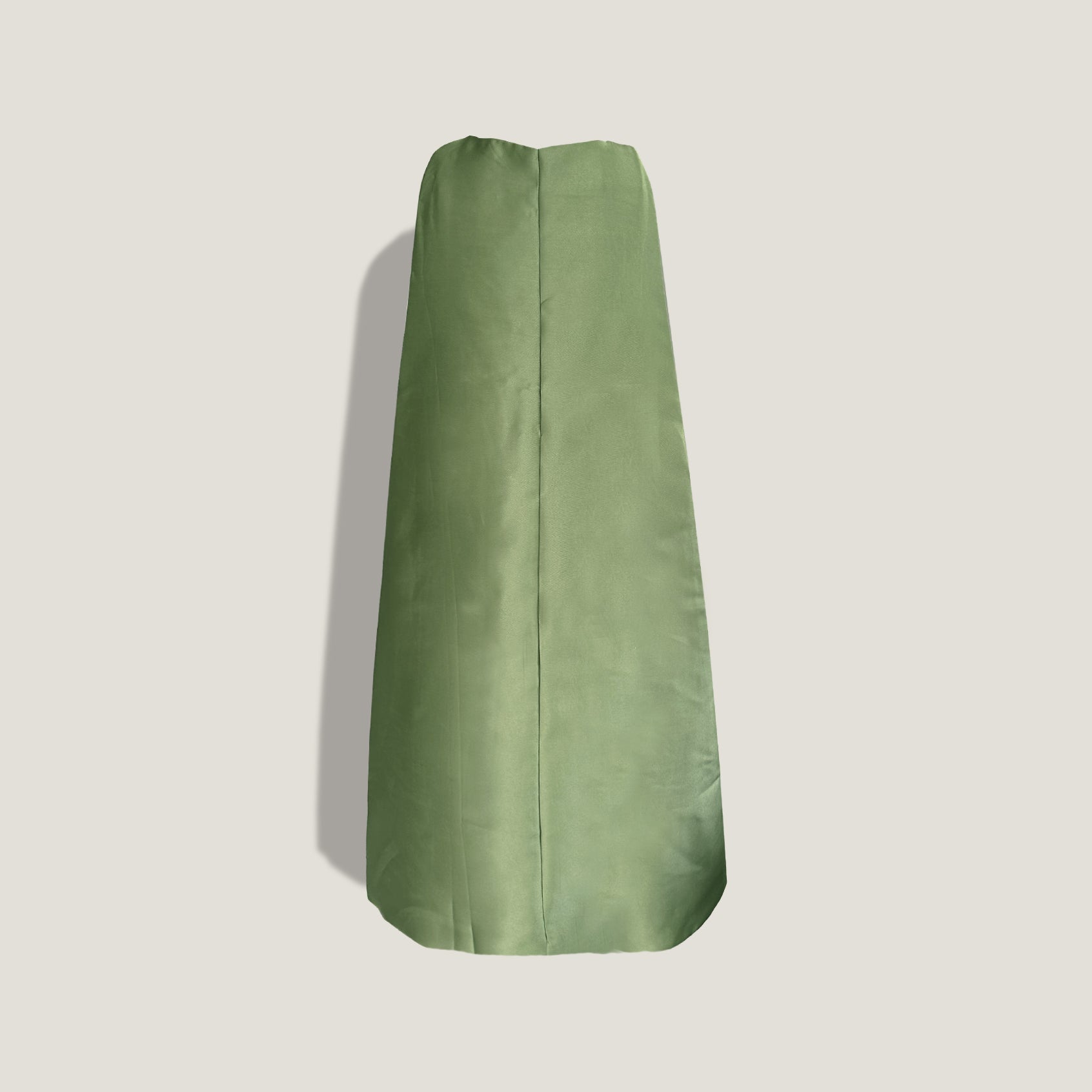 MME.MONACO CAPELETTE DRESS - MOSS