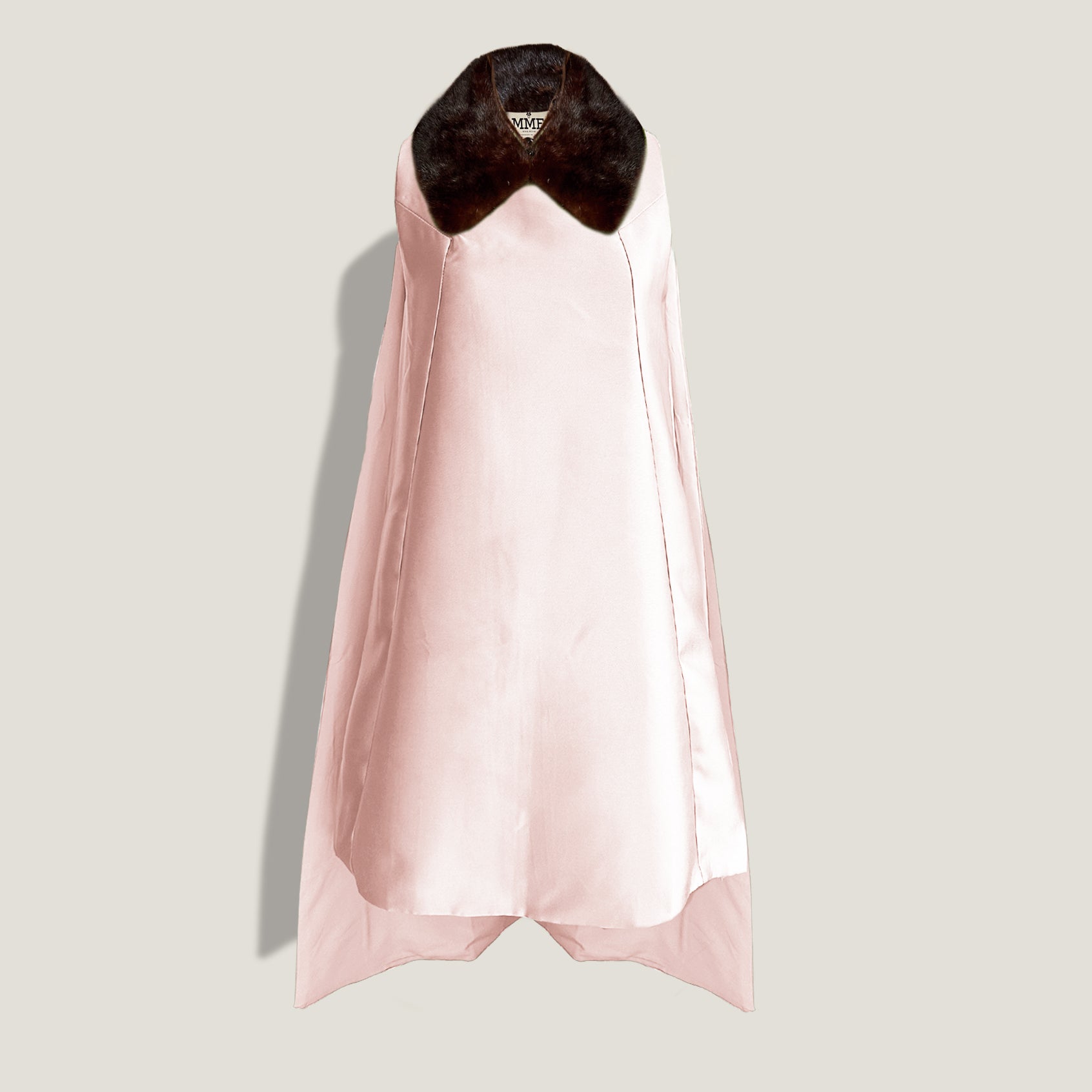 MME.MONACO CAPELETTE DRESS - PETAL