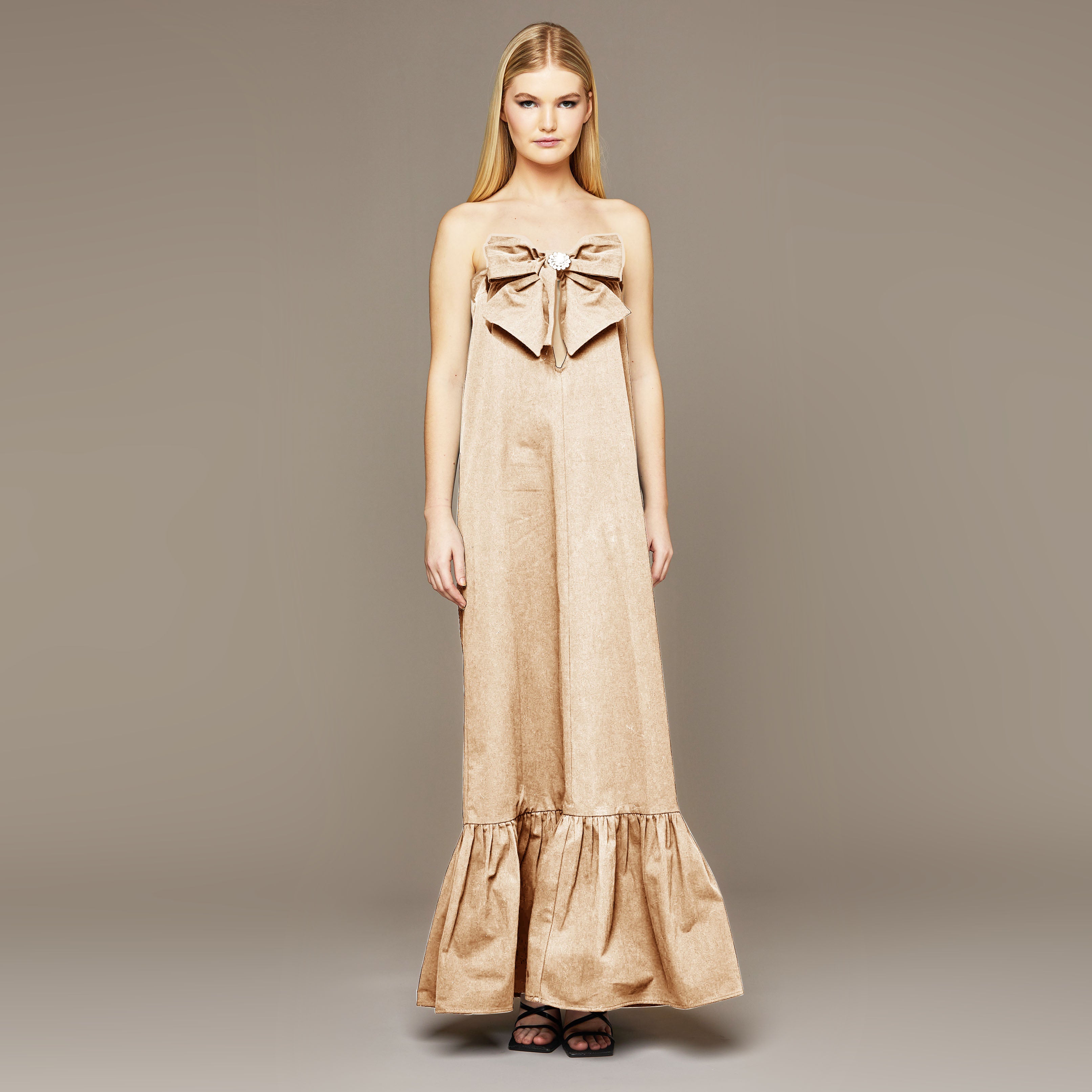 MME. CHLOE Dress - NUDE