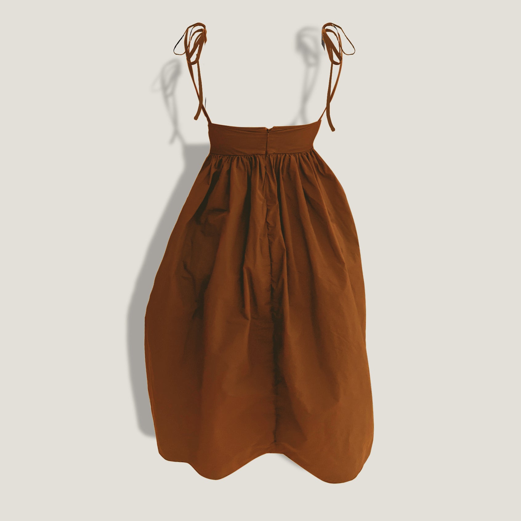 MME. ROYCE Dress - COGNAC