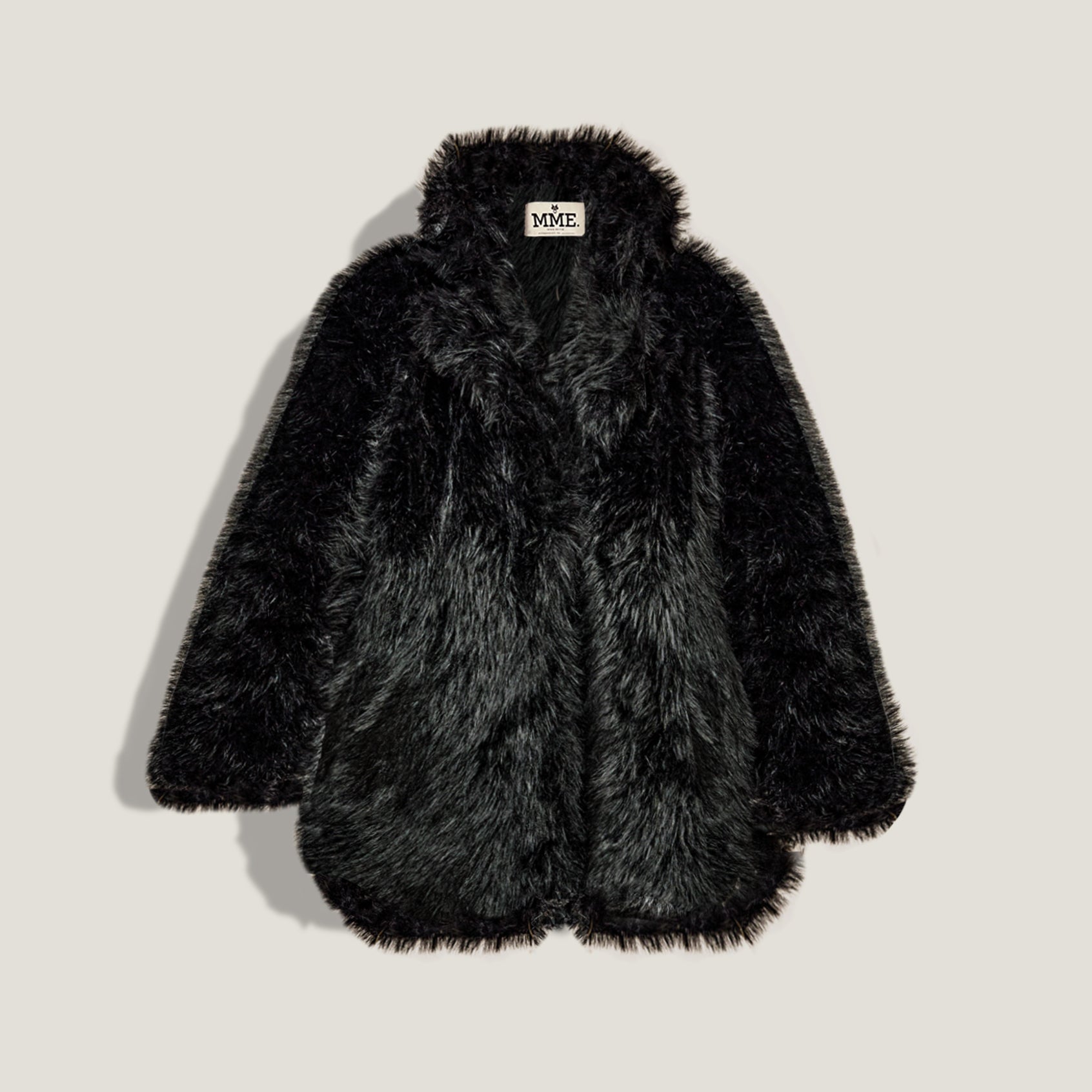 MME. FIORLISIO FUR JACKET - NOIR
