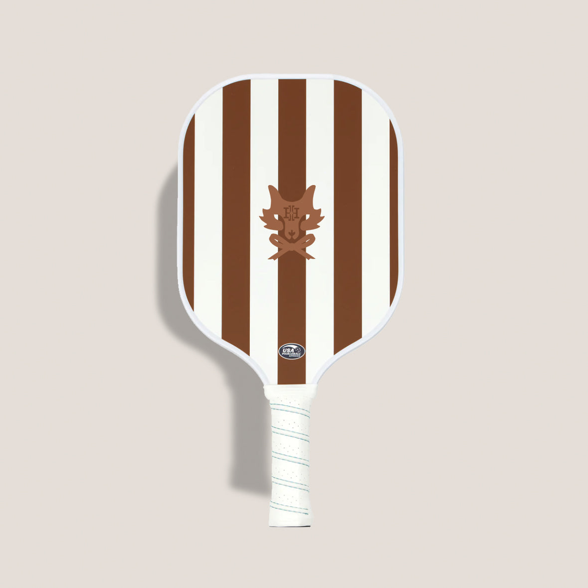 L'HOTEL MME.MINK “PICKLE BALL" Paddle Set - BROWN