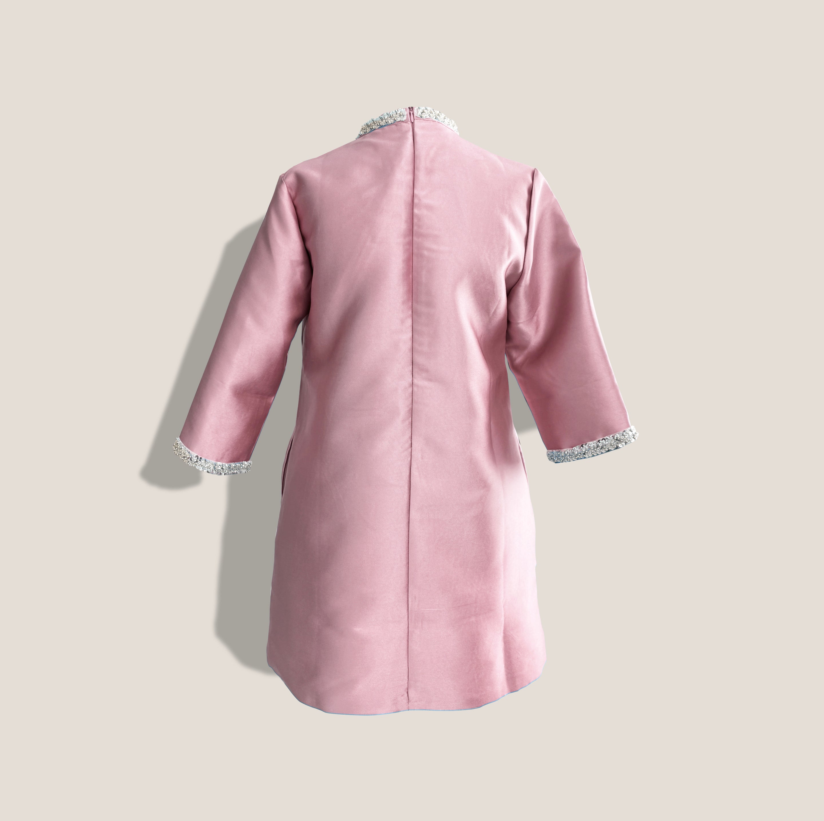 MME.MINK MUMU Dress - ROSE