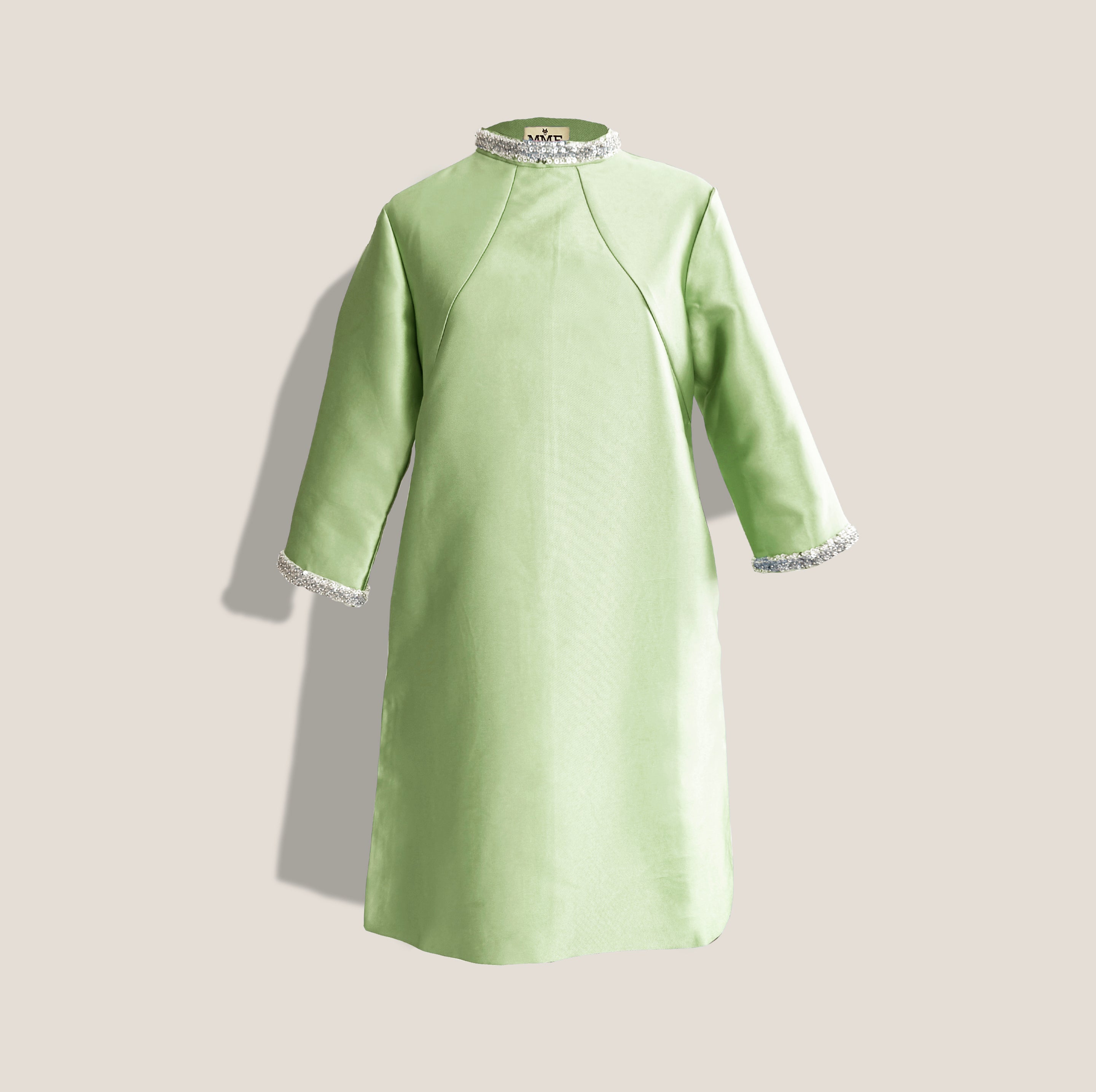 MME.MINK MUMU Dress - FRENCH GREEN