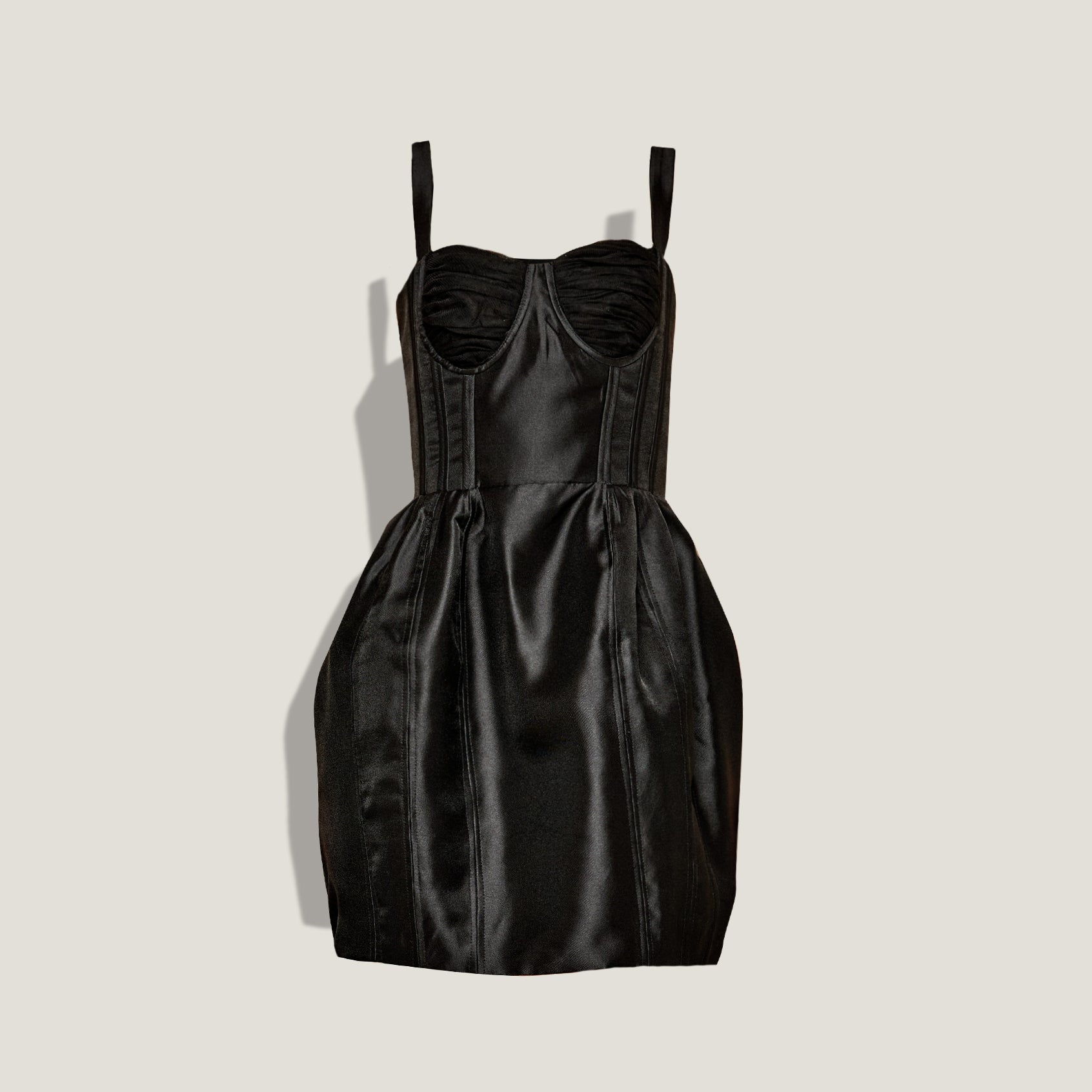 MME. BALLERINA BRA-LETTE Dress - NOIR