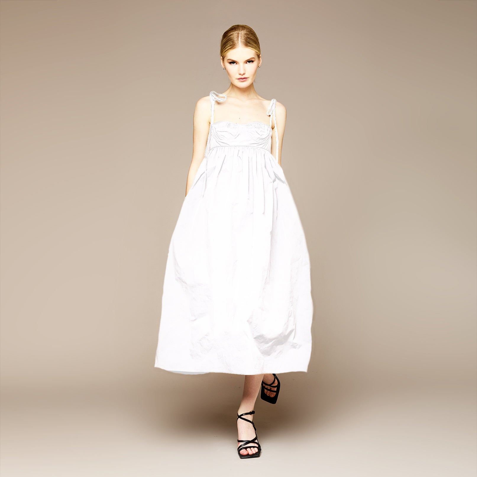 MME. ROYCE Dress - BLANC