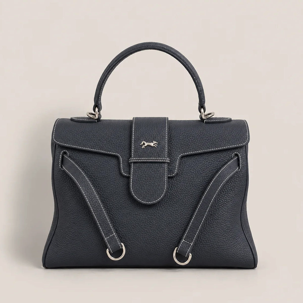 The ONASSIS 30cm LADY BAG - DARK JEAN