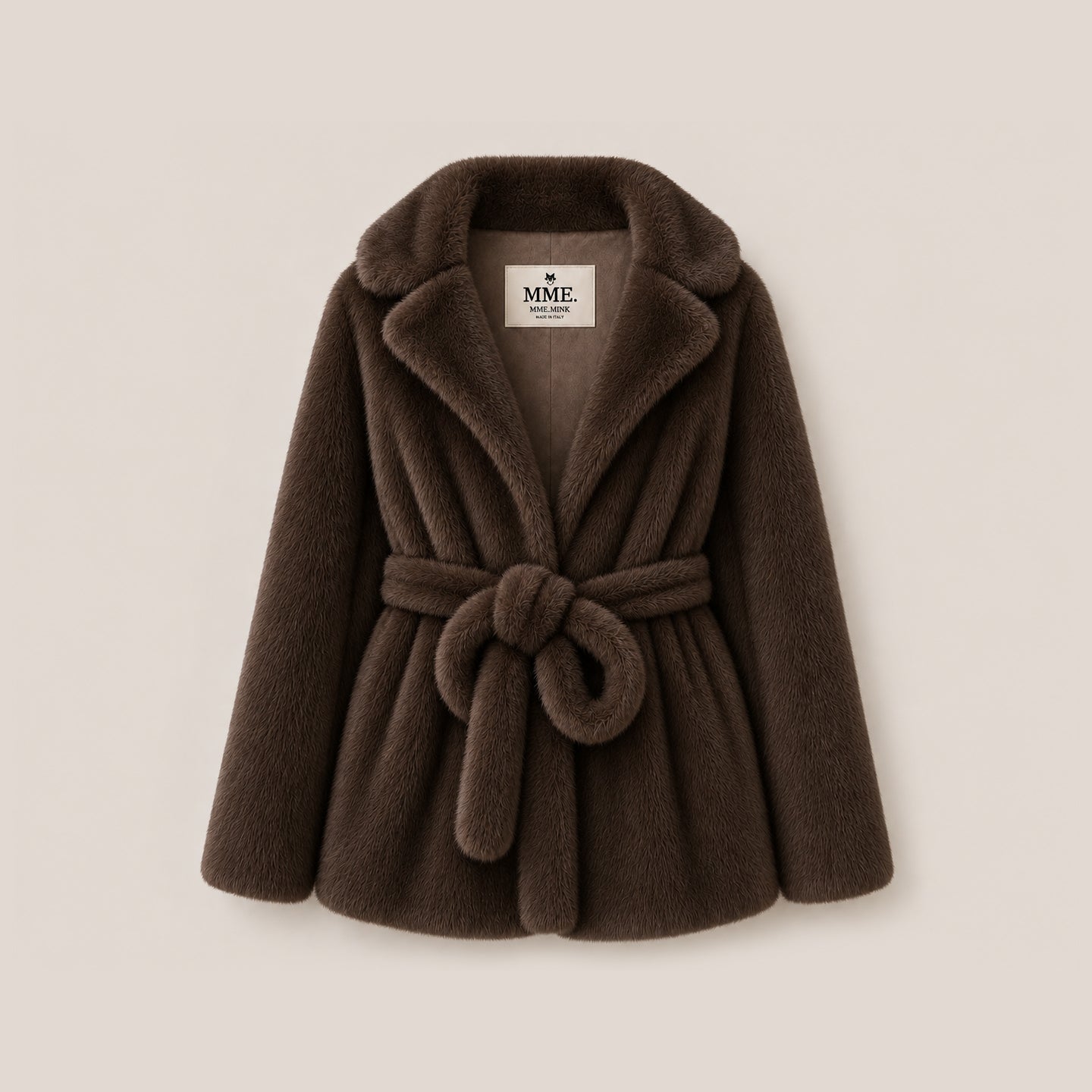 MME. Carlton Coat - Chocolate