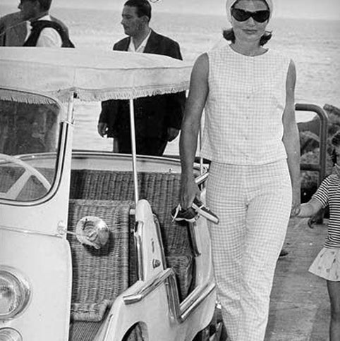 MME.MINK Jackie Sandal  - ENVY Green