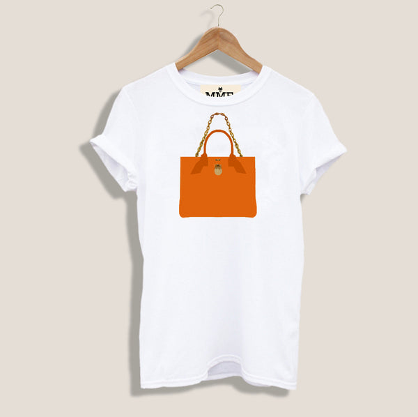 Mme.MINKMME. BRUNCH TOTE TEE - CLEMENTINE