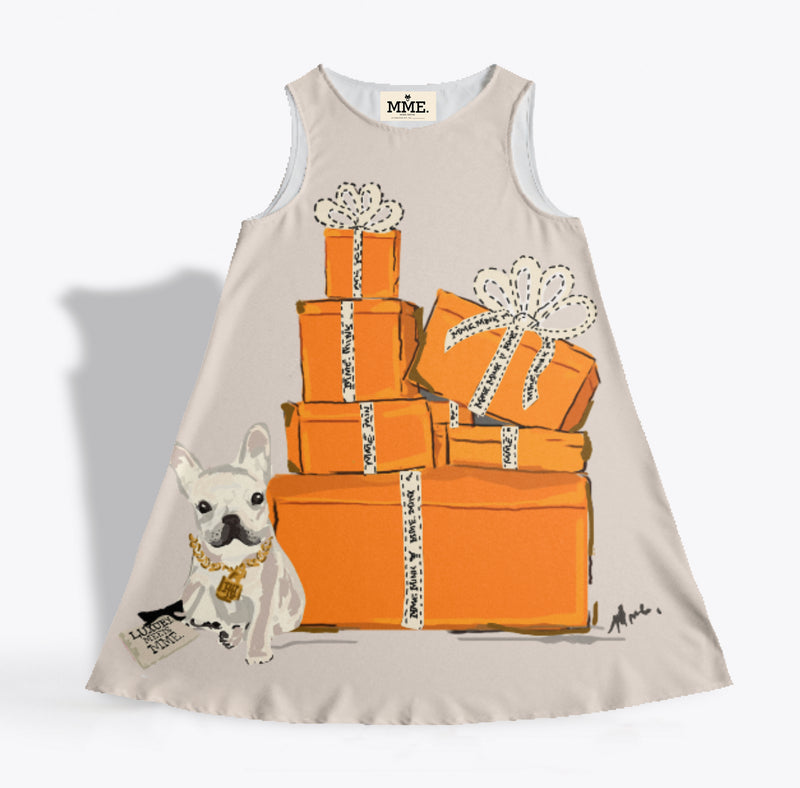 Mme.MINKMME. "BRUNCH CLUB FRENCHIE" Dress