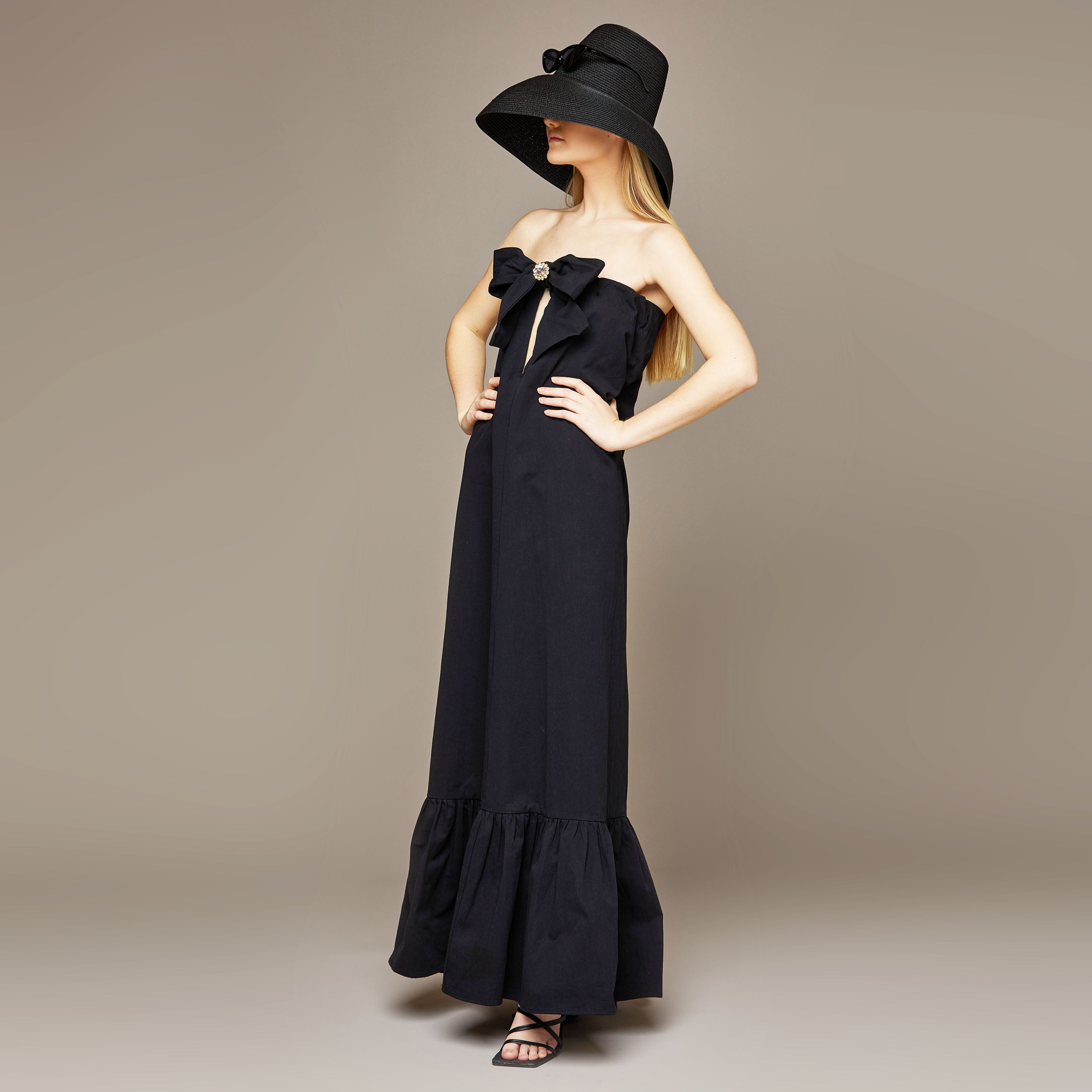 MME. CHLOE Dress - NOIR