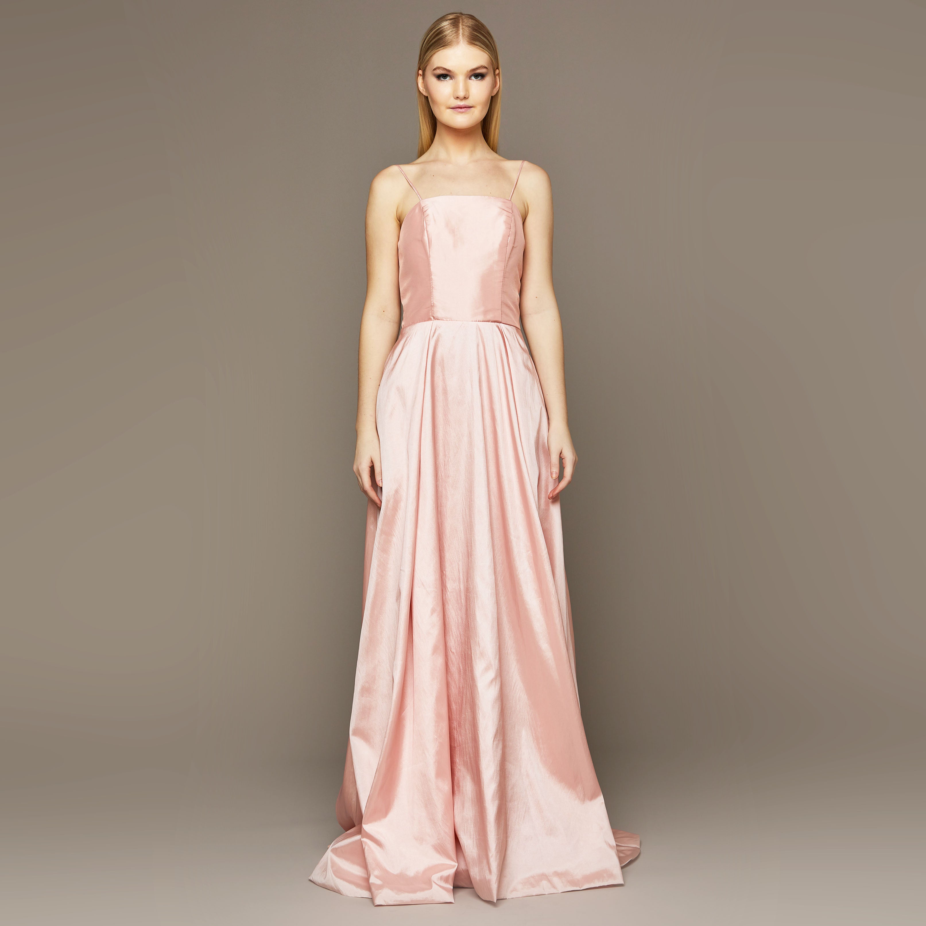 MME. Gwyneth Garden Dress  - BARELY PINK