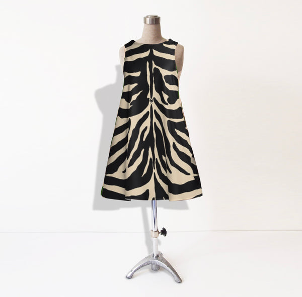 Mme.MINKMME. Zebra  Dress