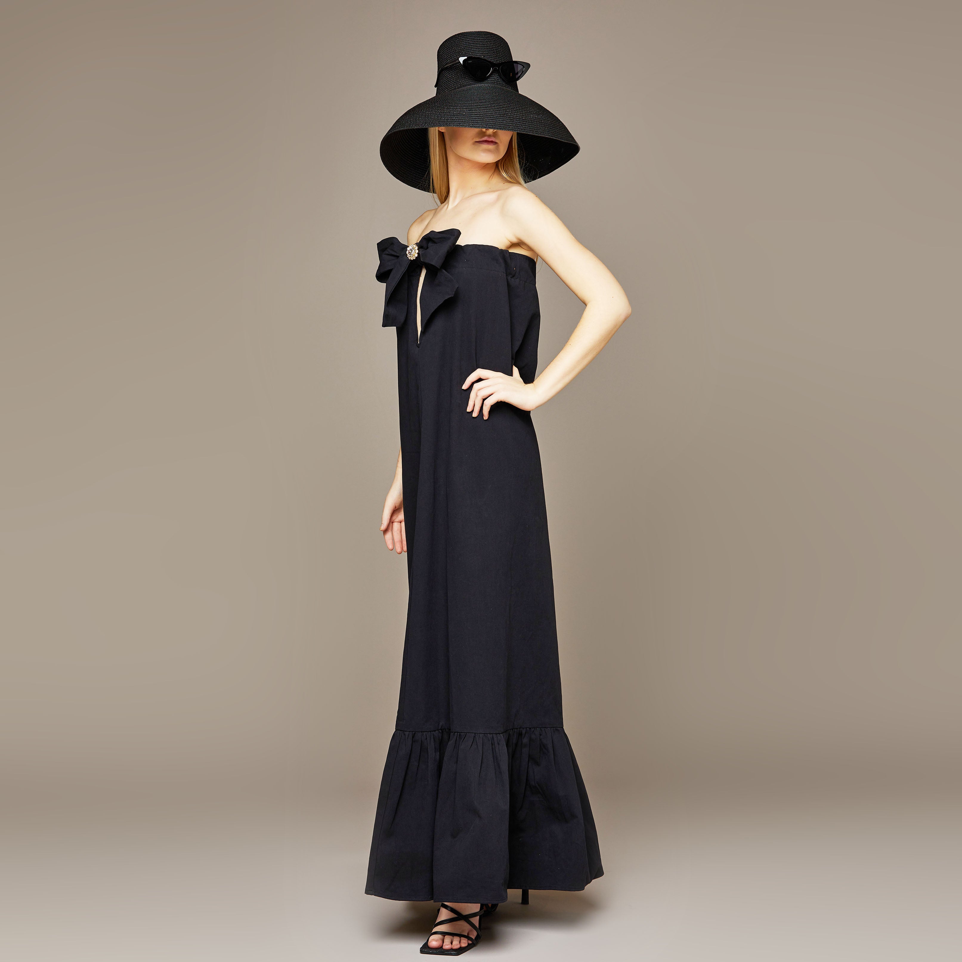 MME. CHLOE Dress - NOIR