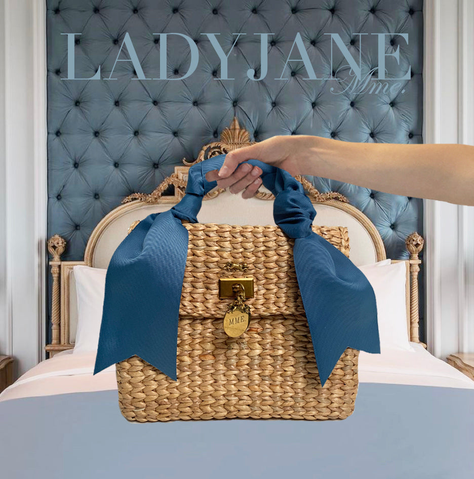 THE LADYJANE Petite Bag - CORNFLOWER