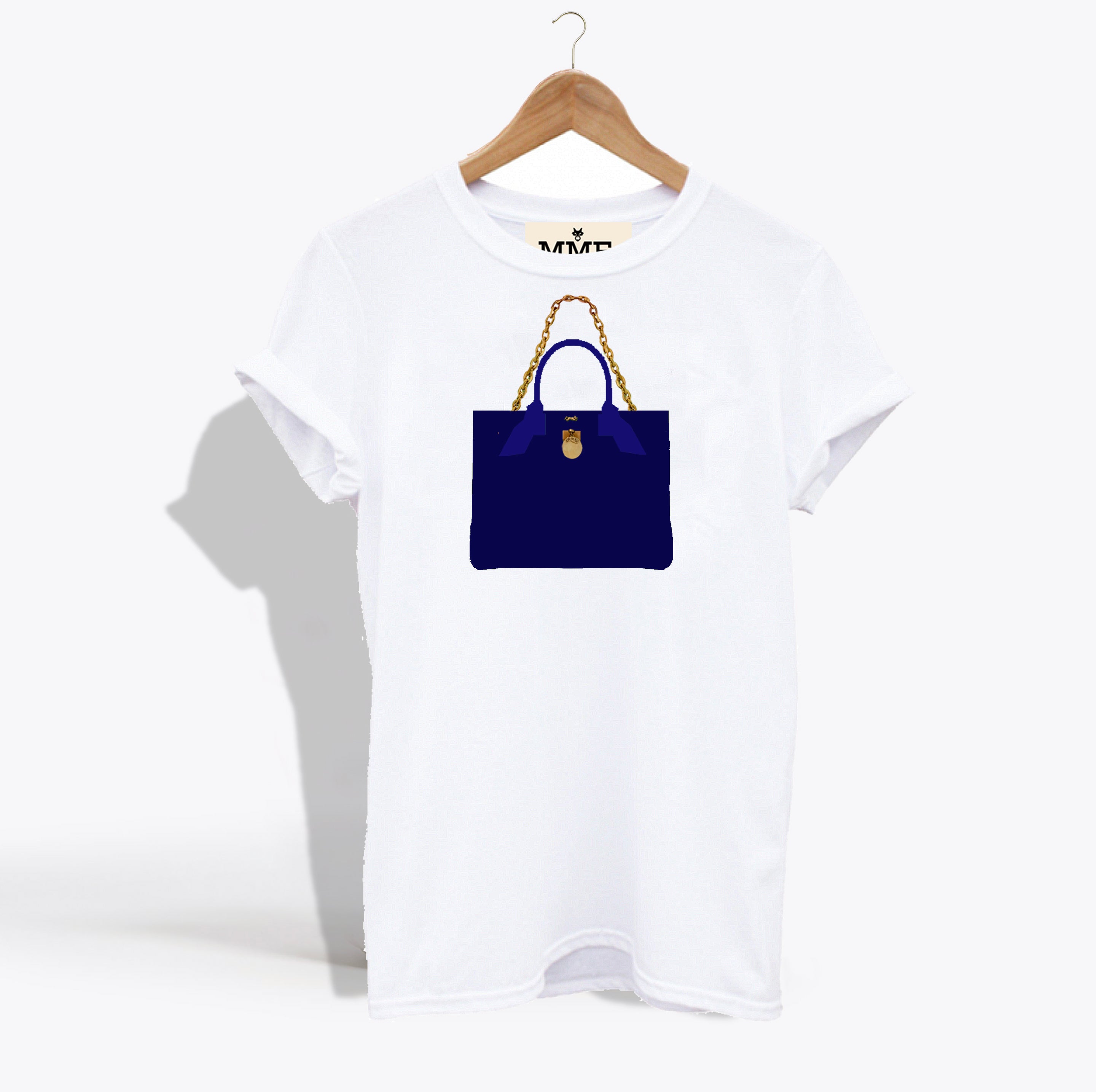 MME. BRUNCH TOTE TEE - NAVY